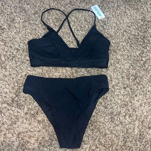 NWT AOLRO two piece swimsuit